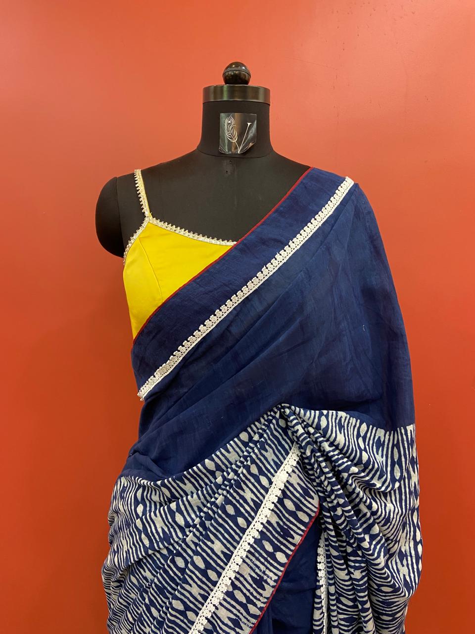 INDIGO SAREE