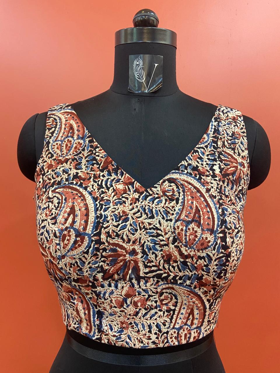 Sleeveless blouse