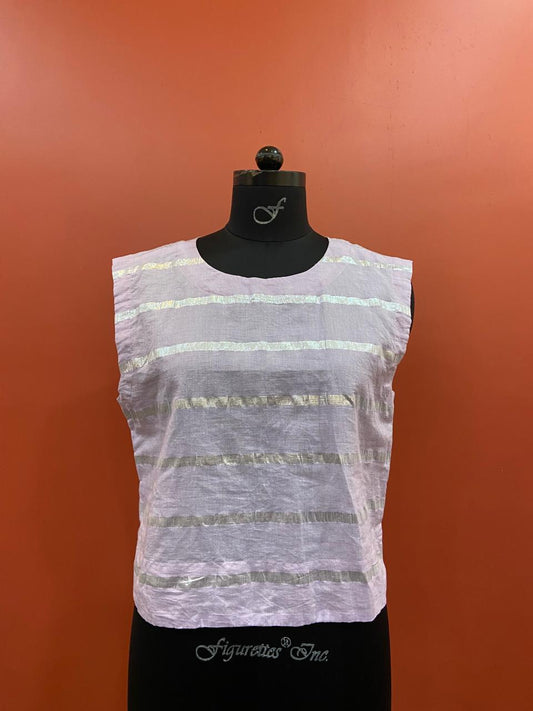 STRIPPED BLOUSE
