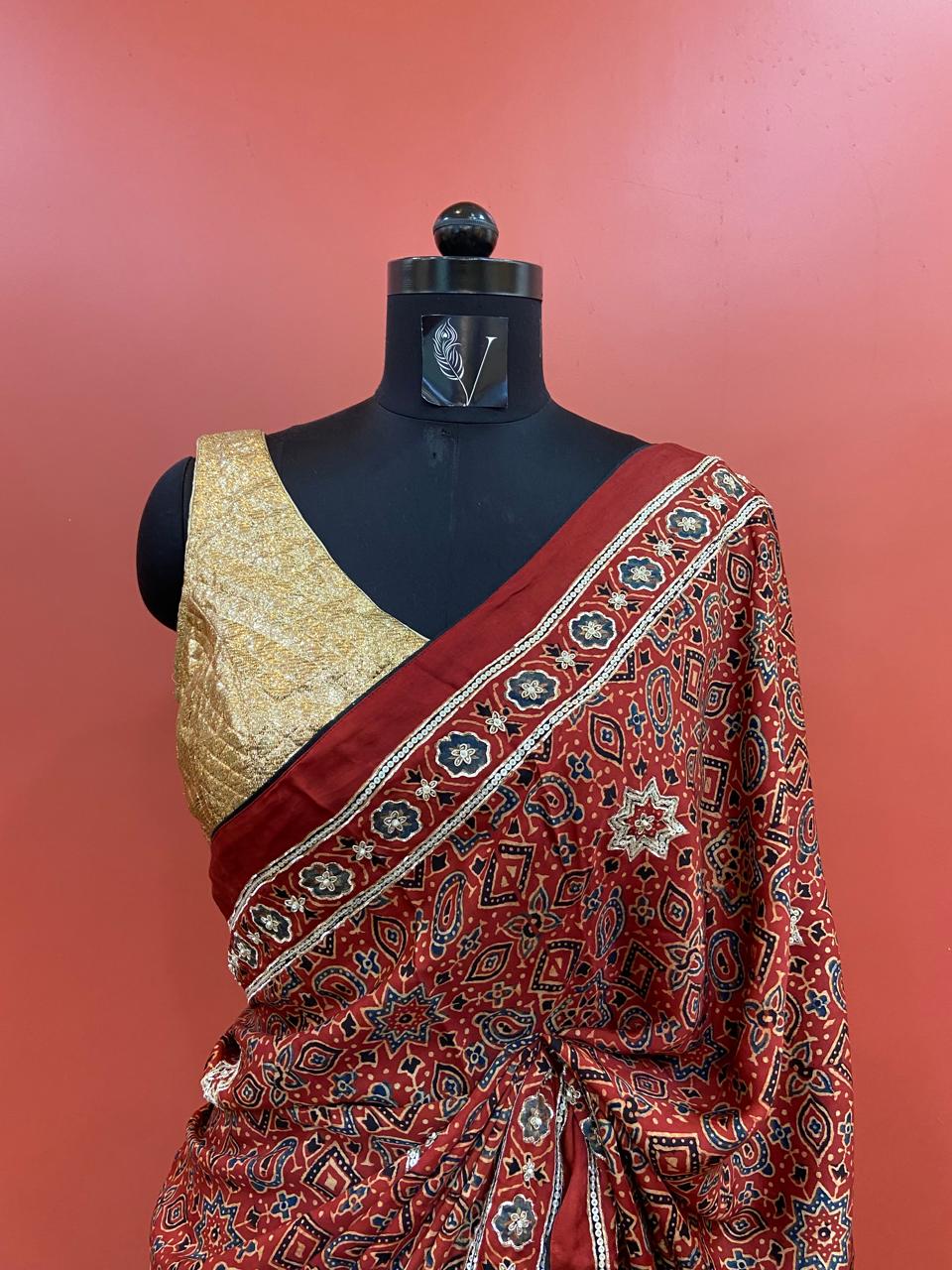 EMBROIDERED MODAL AJARAKH