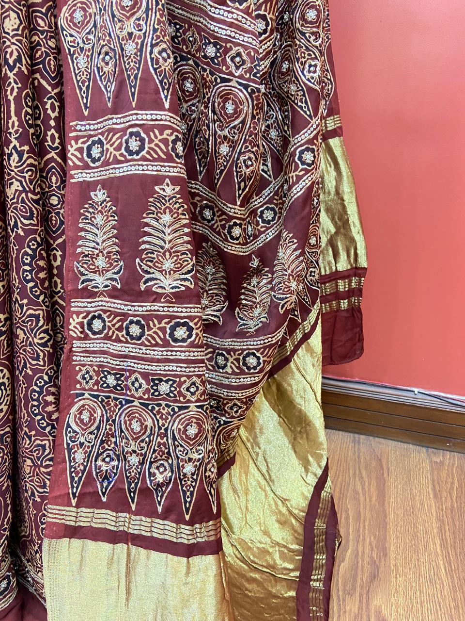 EMBROIDERED MODAL AJARAKH