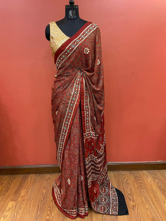 EMBROIDERED MODAL AJARAKH