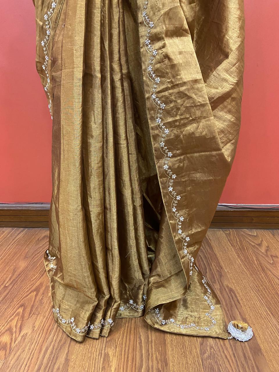 TISSUE SAREE