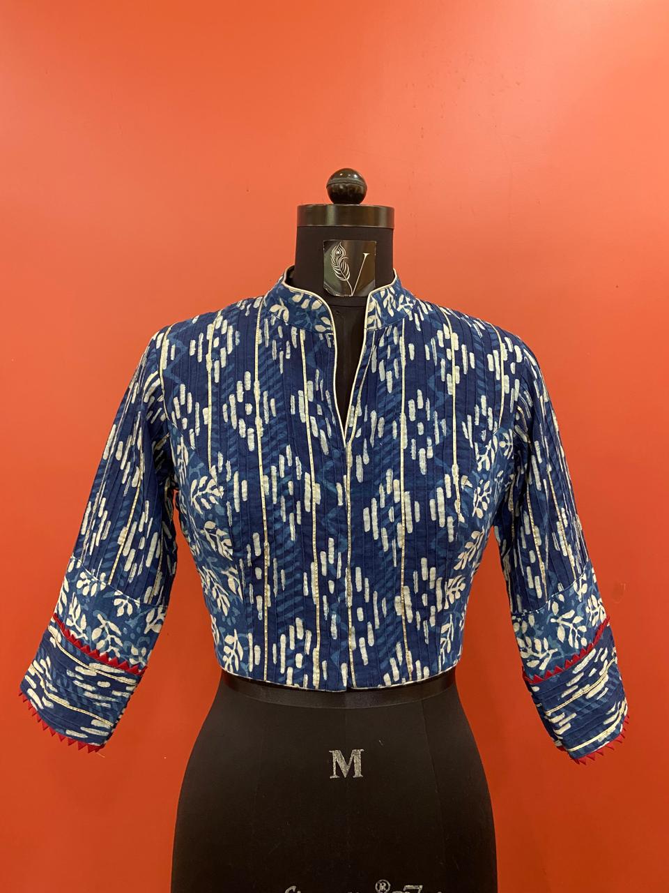 INDIGO BLOUSE