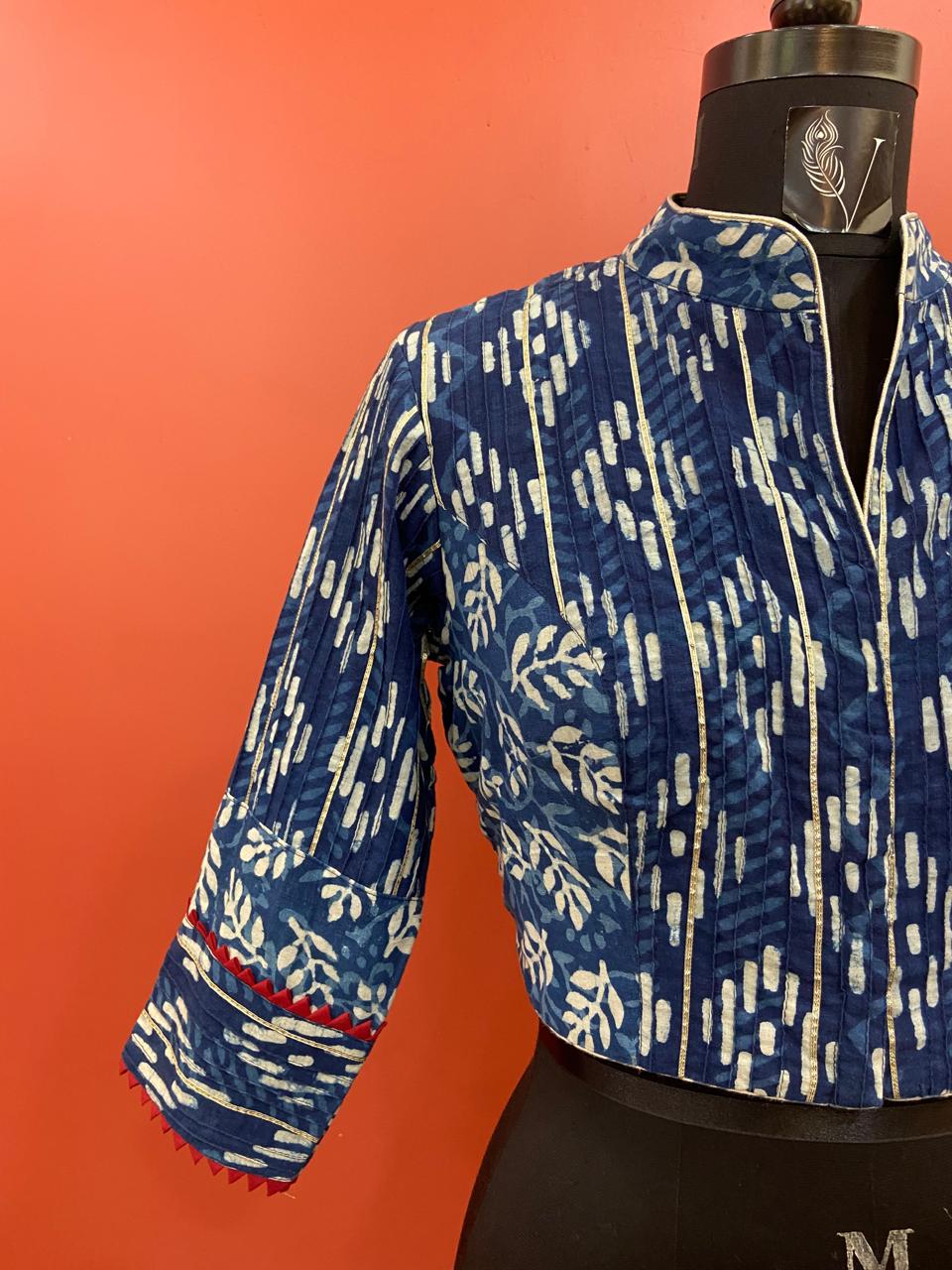 INDIGO BLOUSE