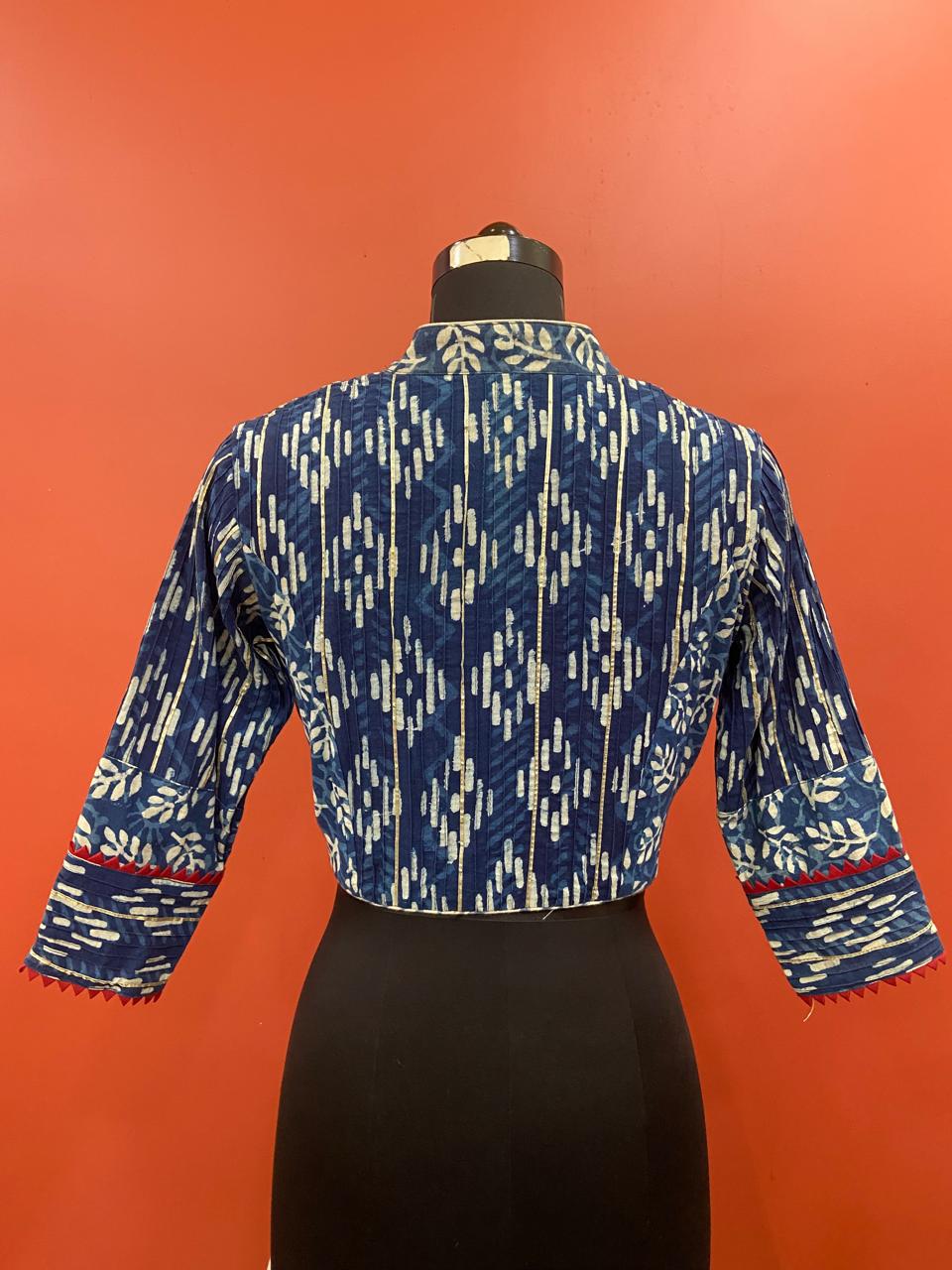 INDIGO BLOUSE
