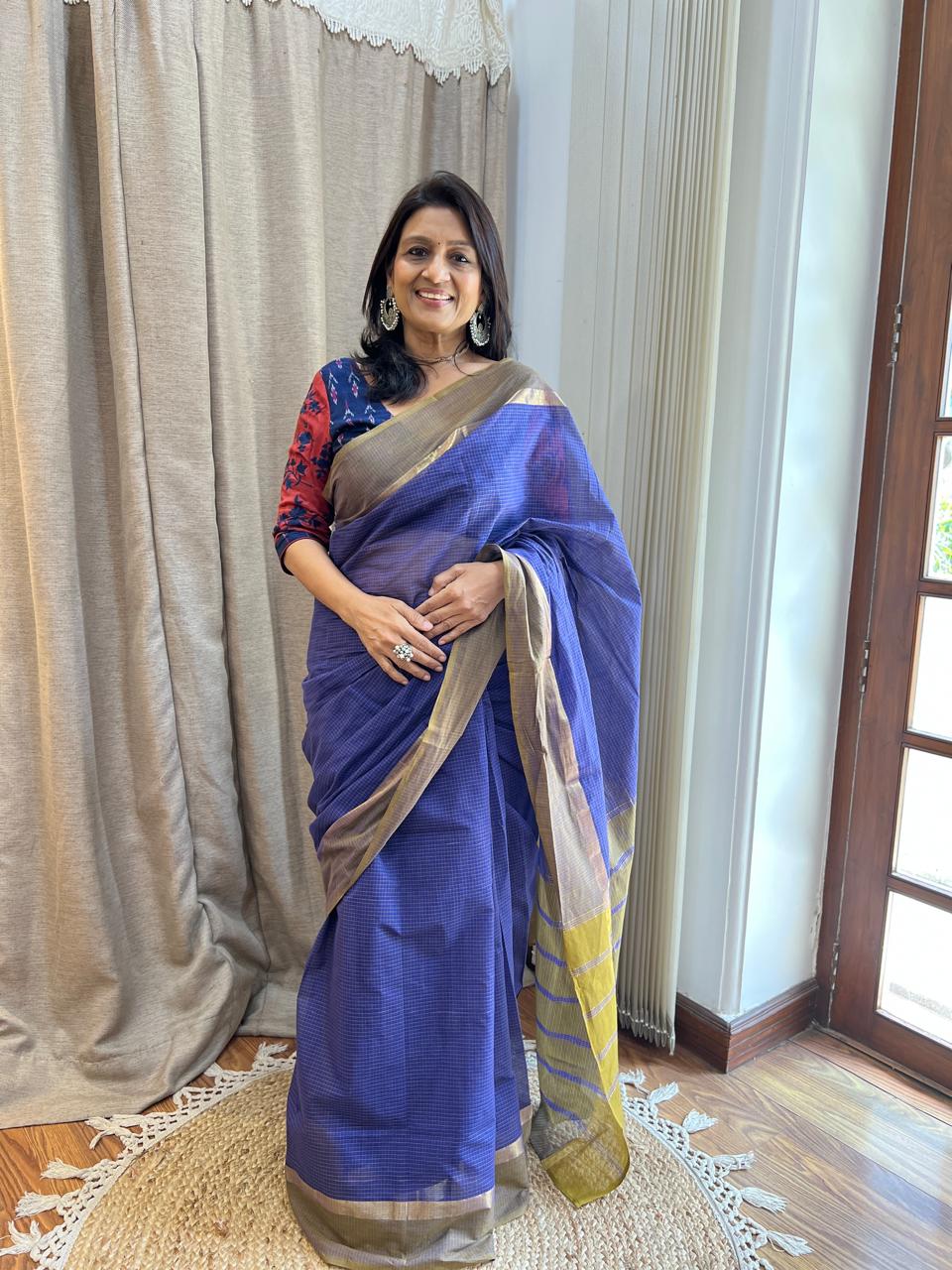 Cotton saree
