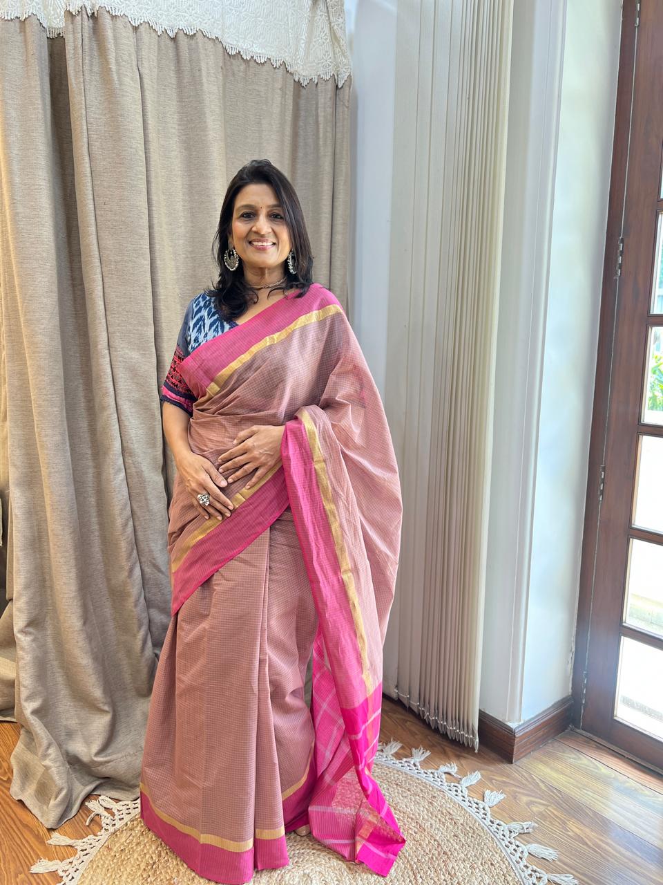 Cotton saree