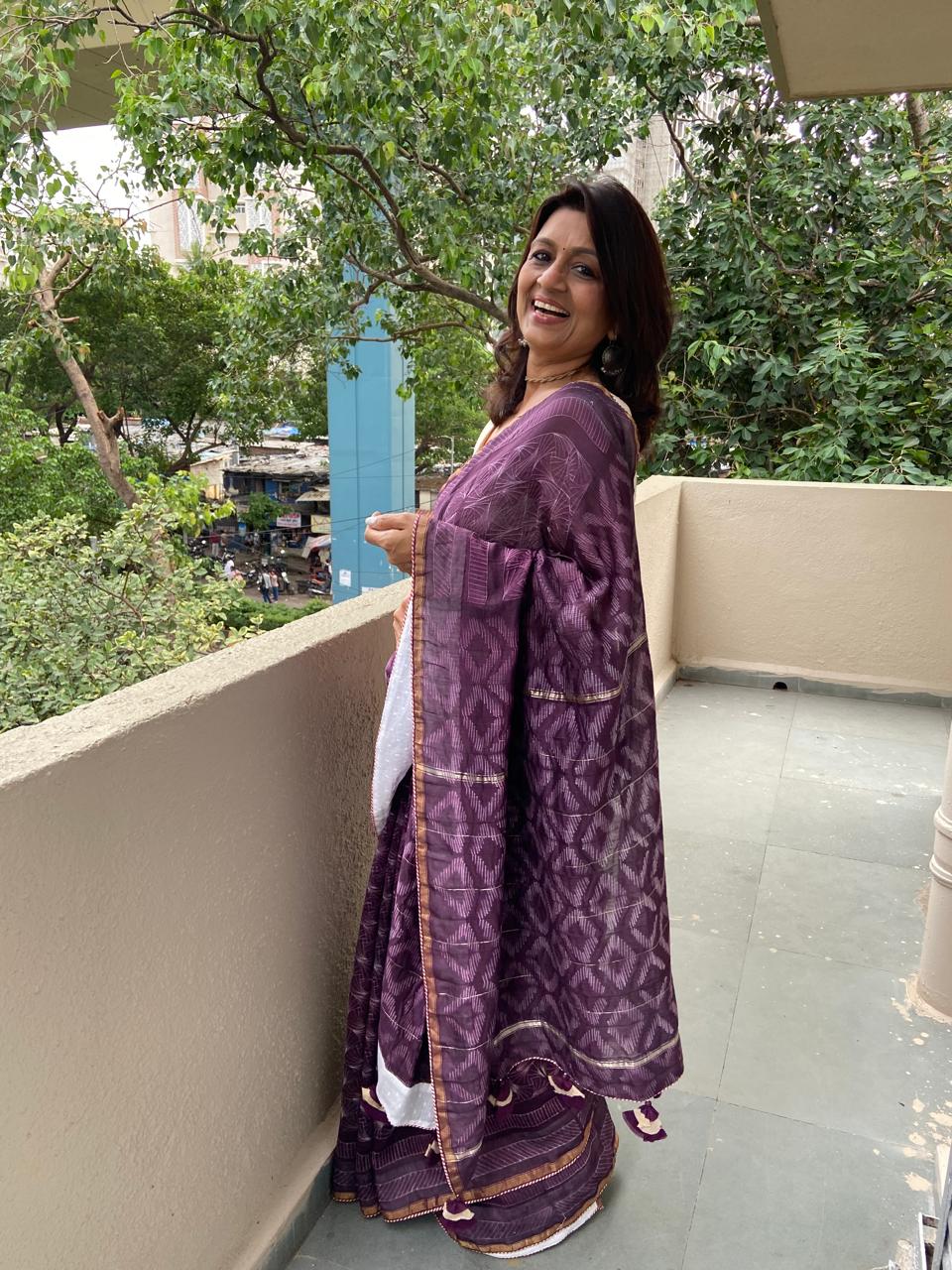 SHIBORI SAREE
