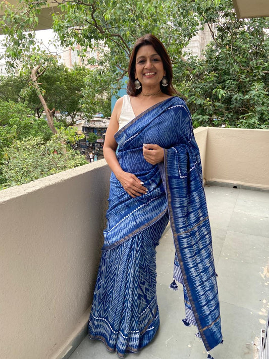 SHIBORI SAREE