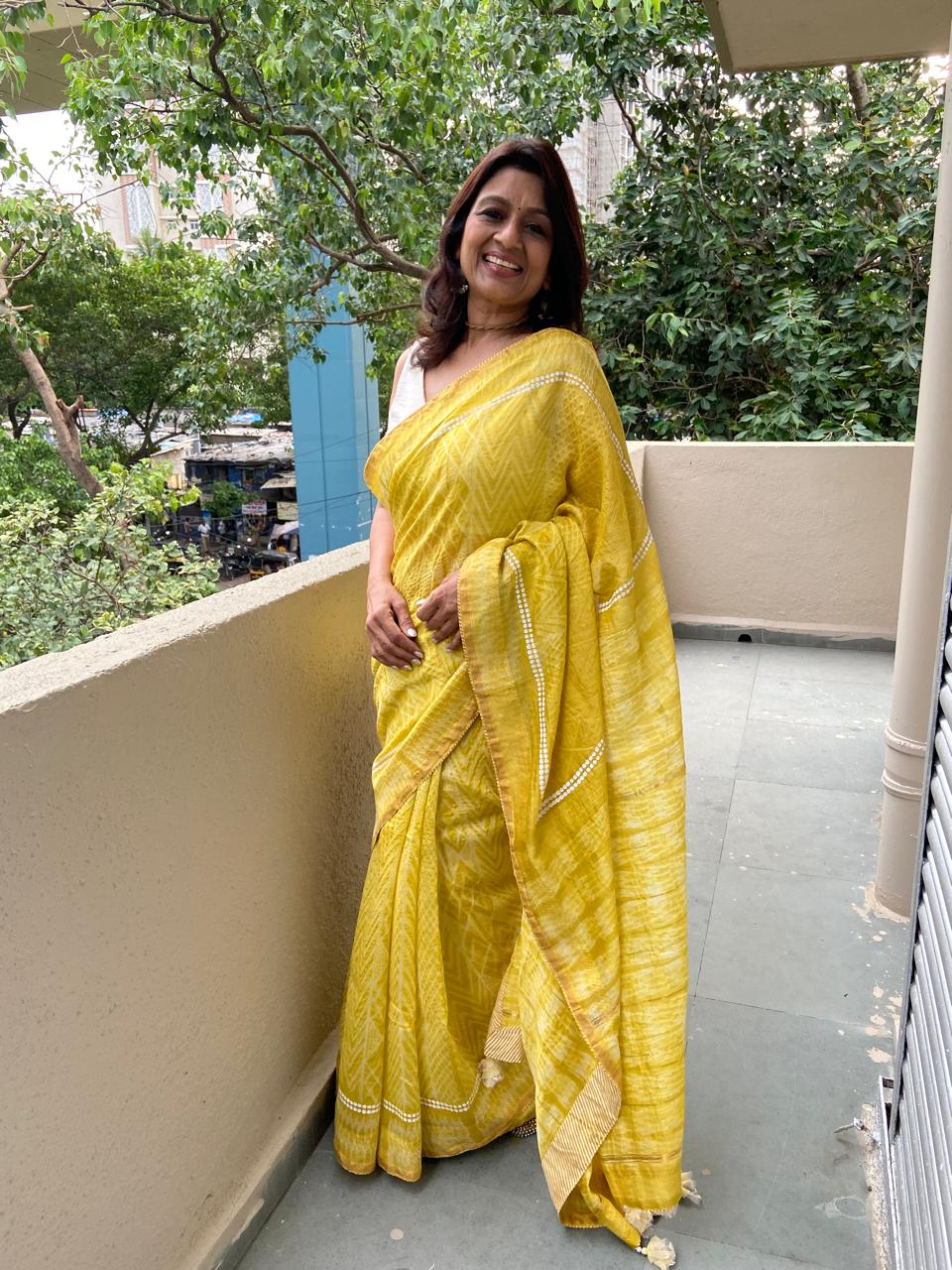 SHIBORI SAREE