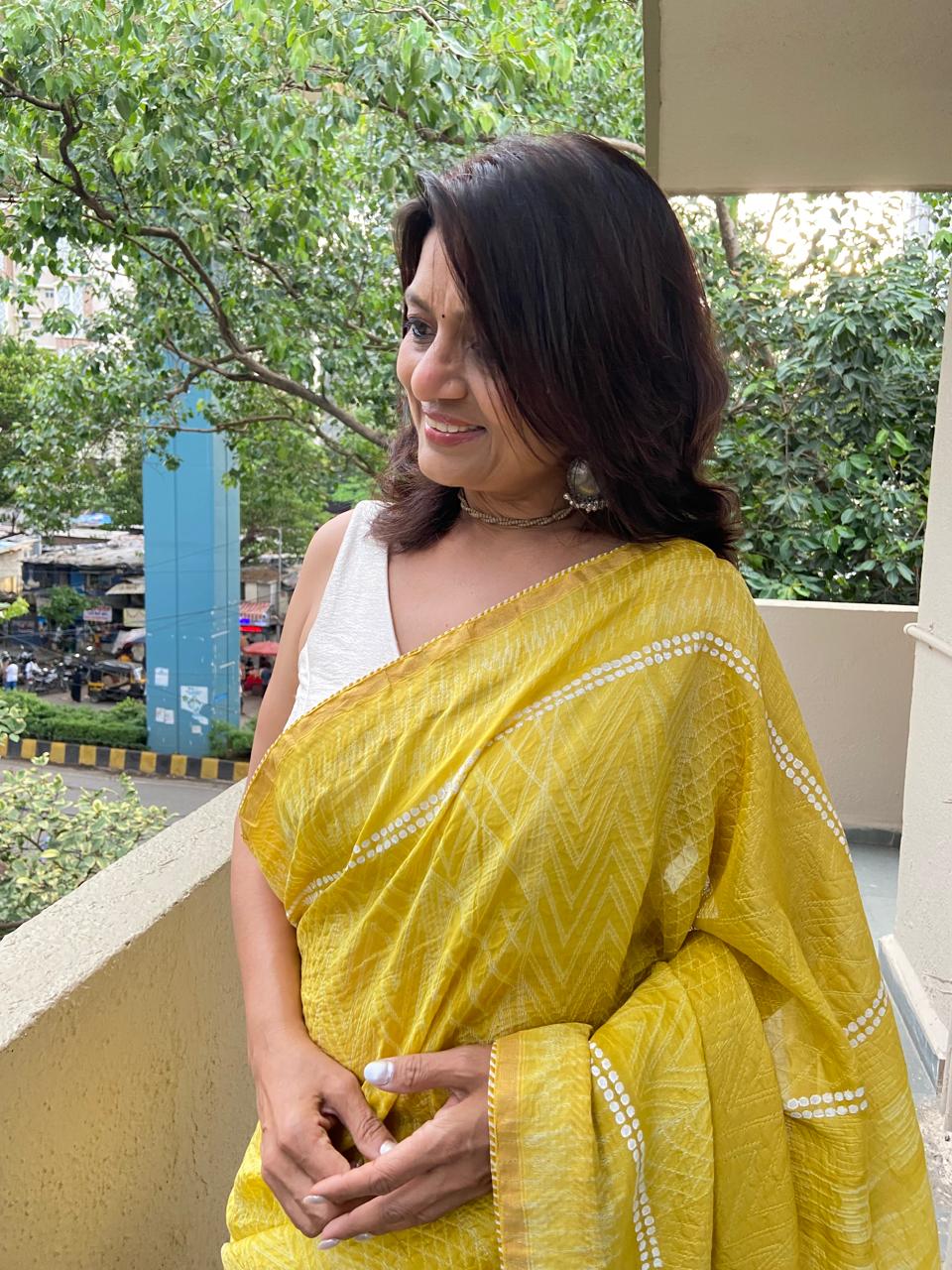 SHIBORI SAREE