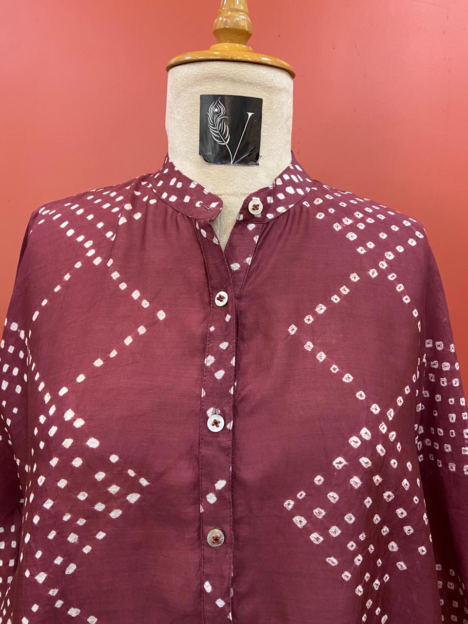 BANDHANI BALLOON TOP