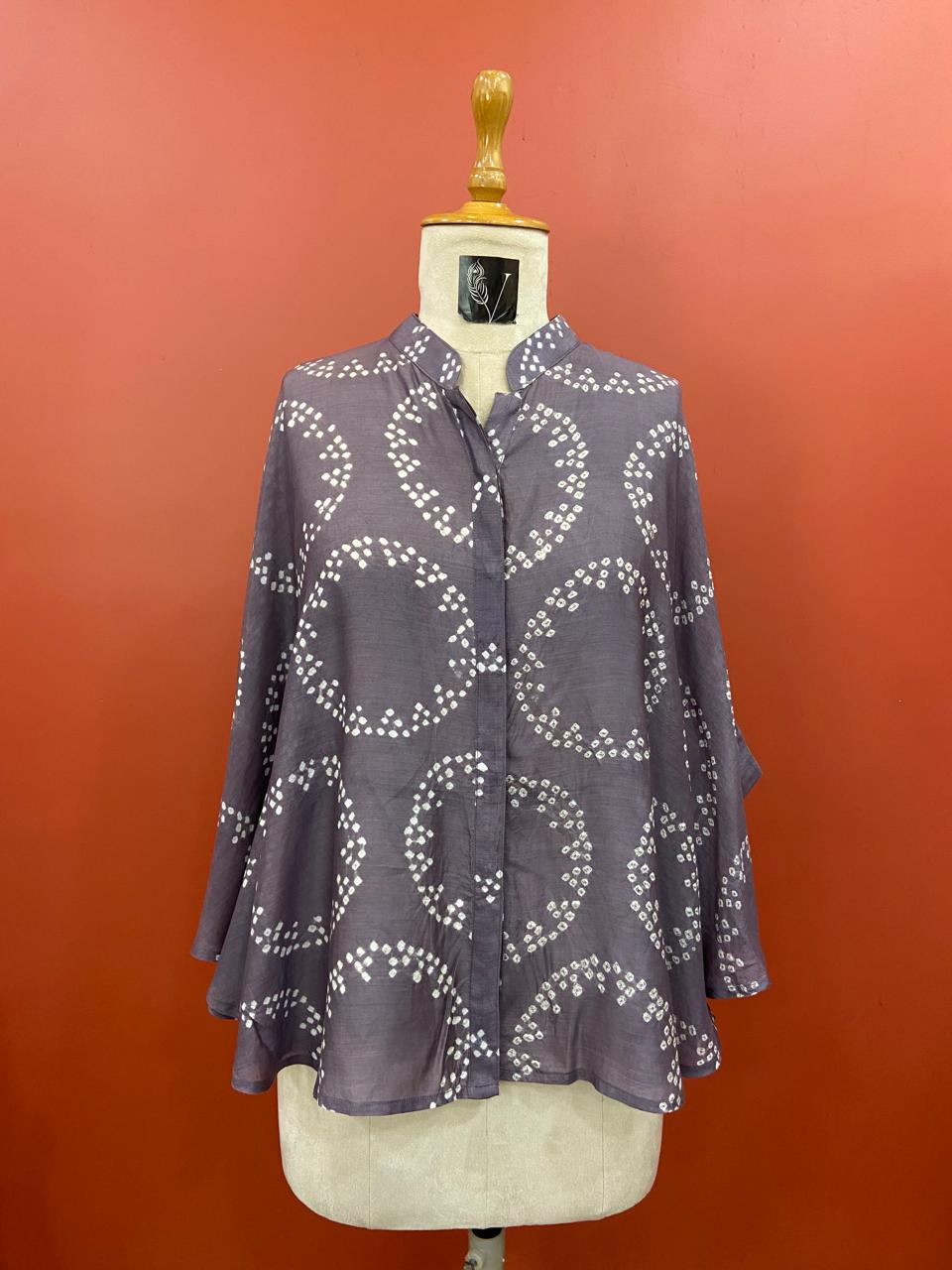 BANDHANI BALLOON TOP