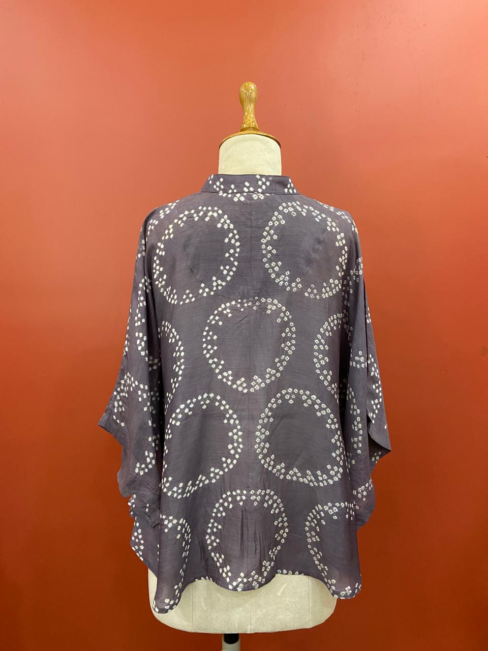 BANDHANI BALLOON TOP