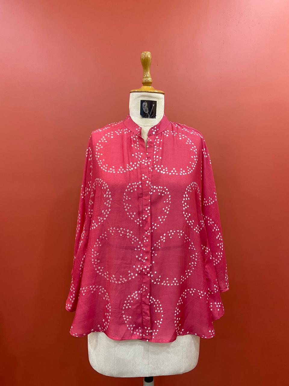 BANDHANI BALLOON TOP