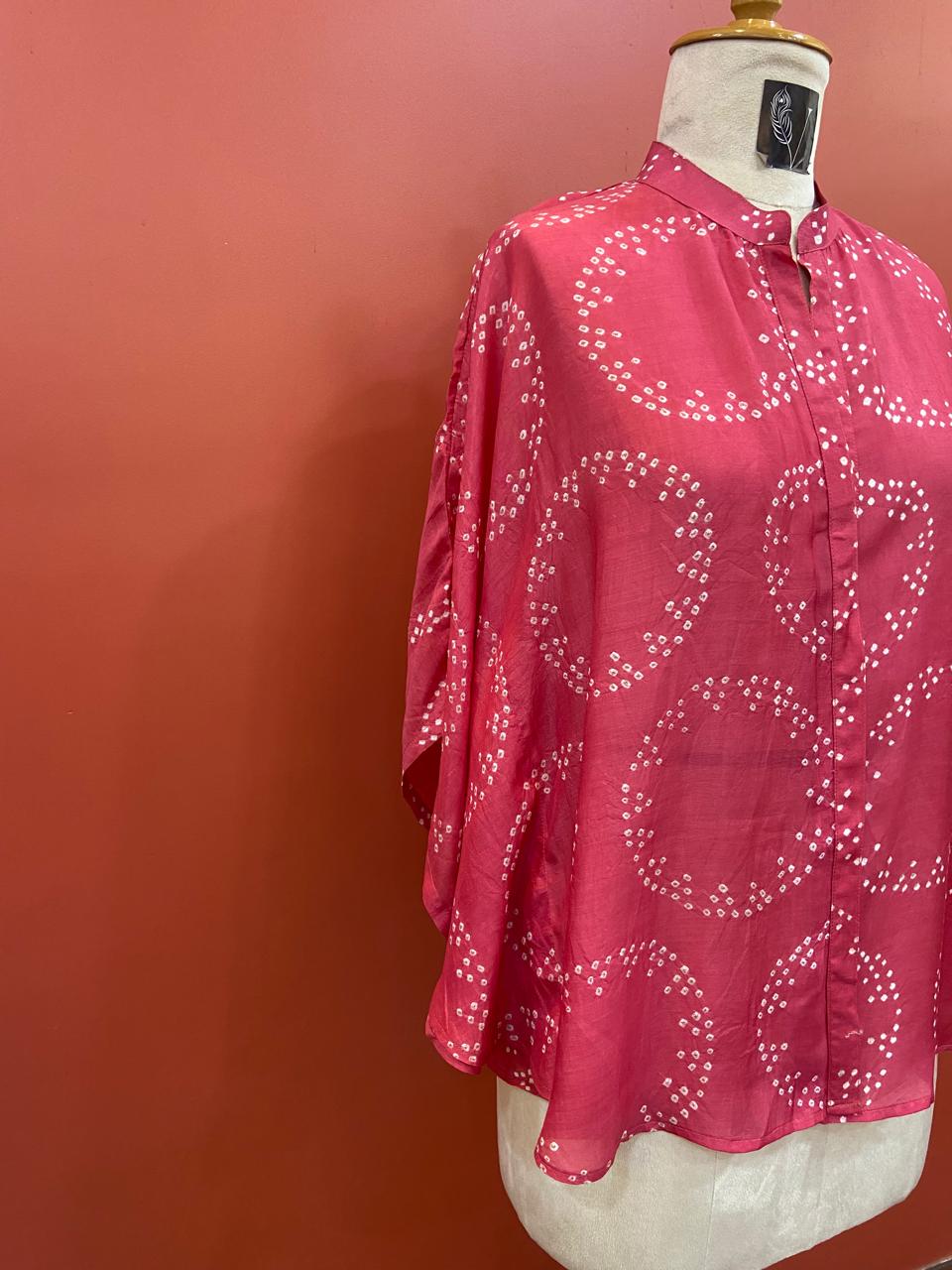 BANDHANI BALLOON TOP