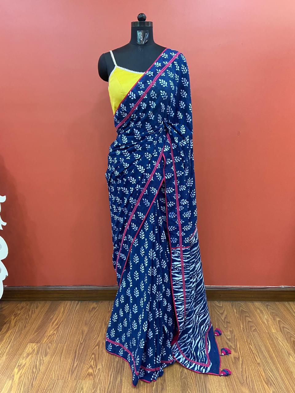 INDIGO SAREE