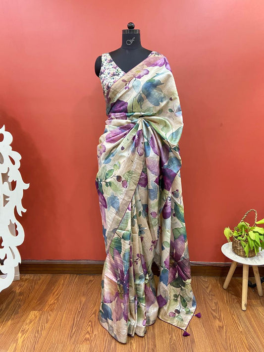 TUSSAR SILK SAREE