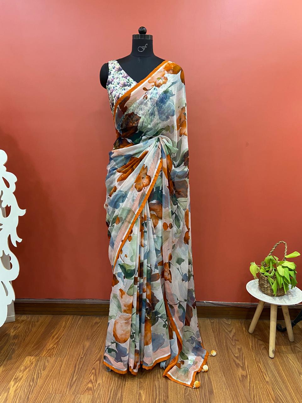 CHIFFON SAREE