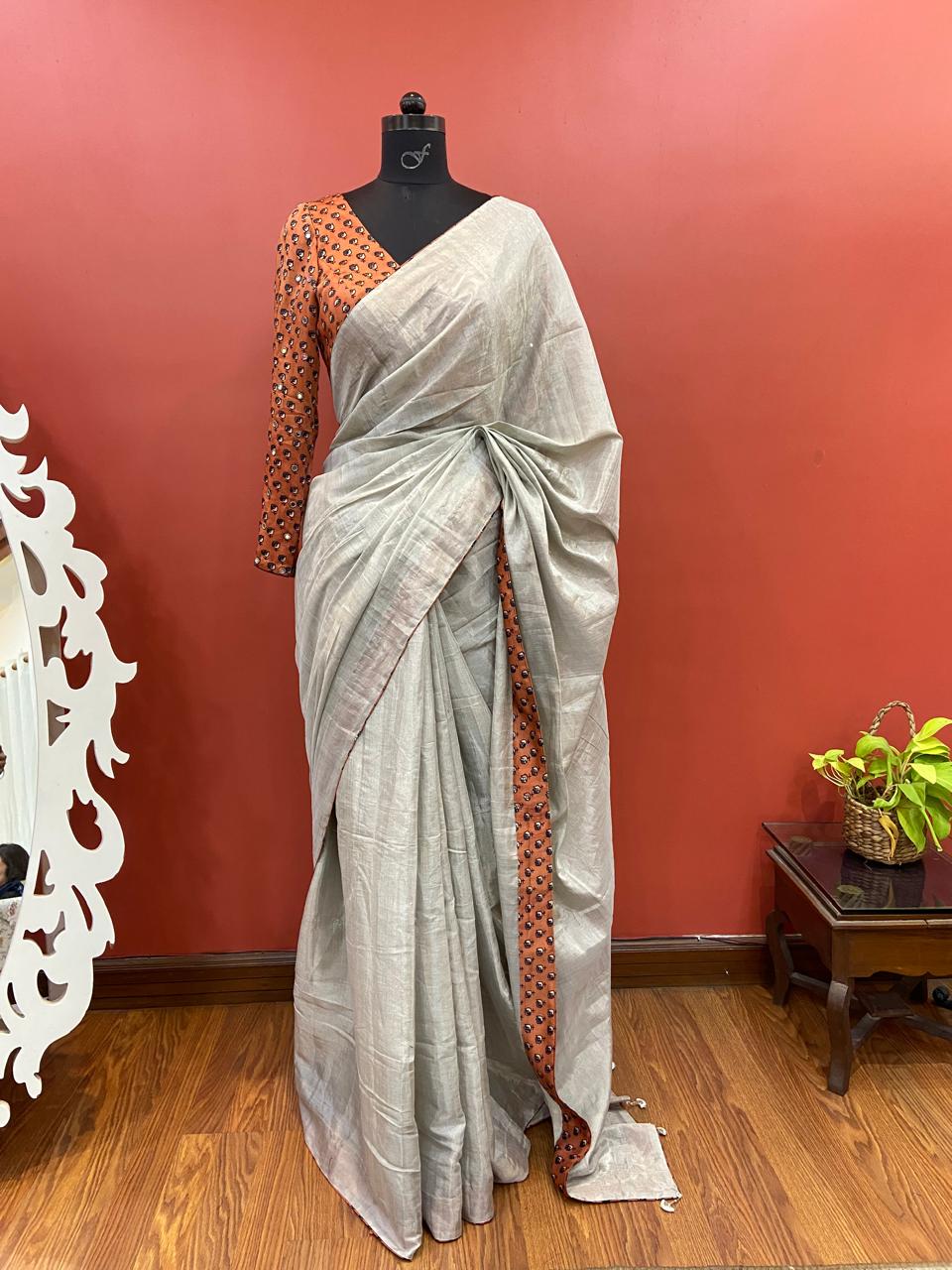 TISSUE SAREE