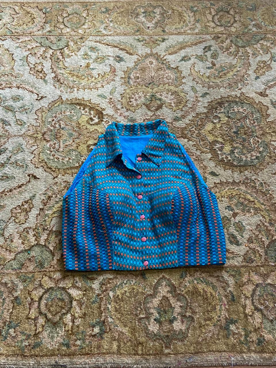 HIGH NECK BLOUSE