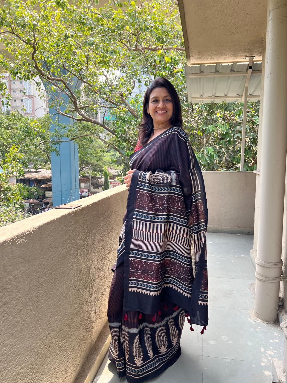 Chanderi Saree