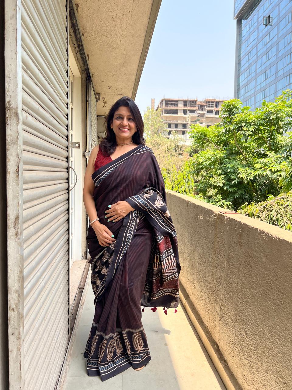 Chanderi Saree