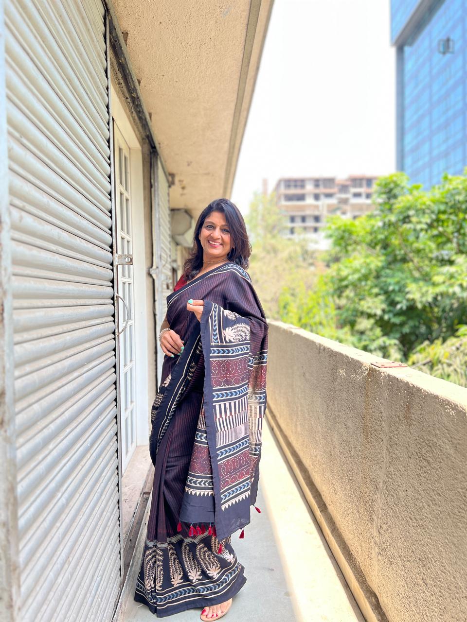 Chanderi Saree