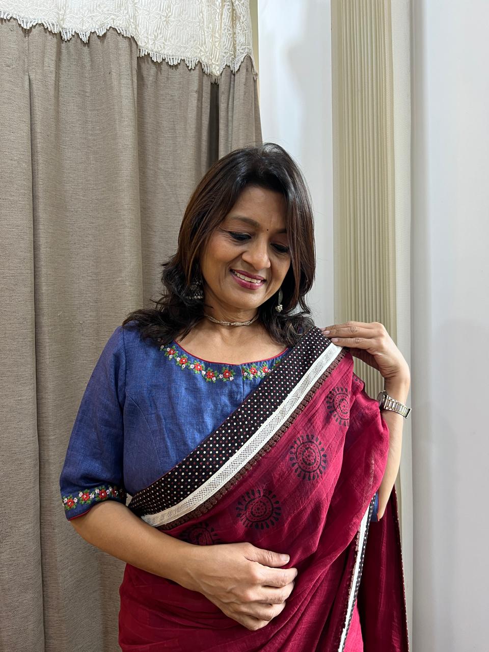 Cotton saree