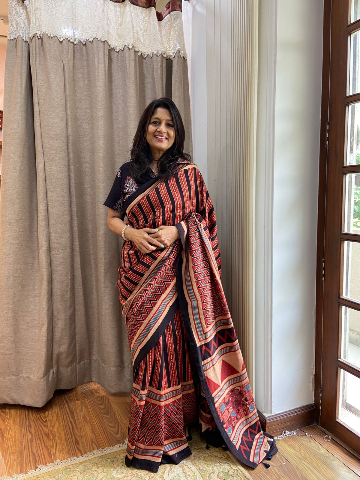 Chanderi Saree