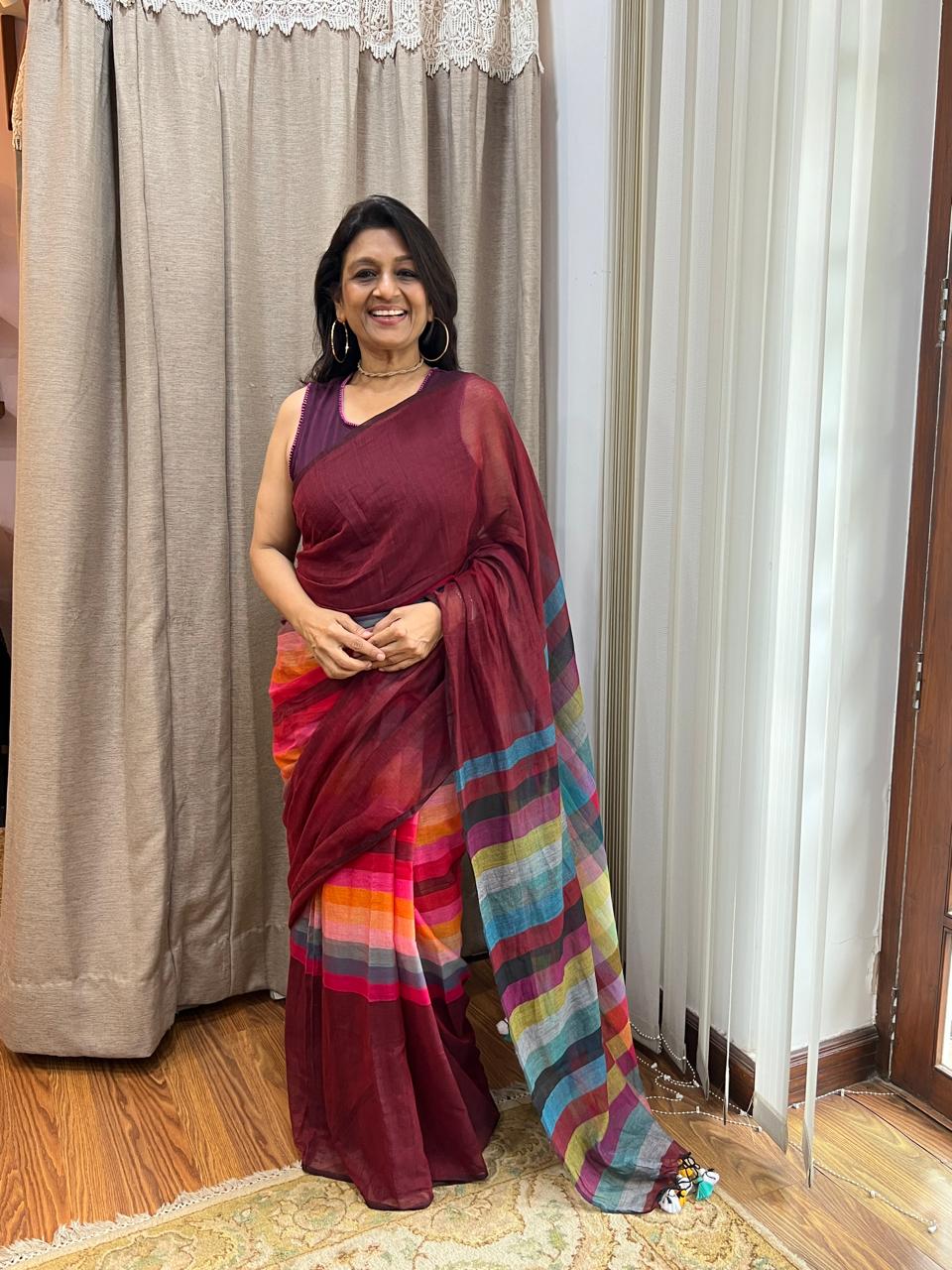 MUL COTTON SAREE