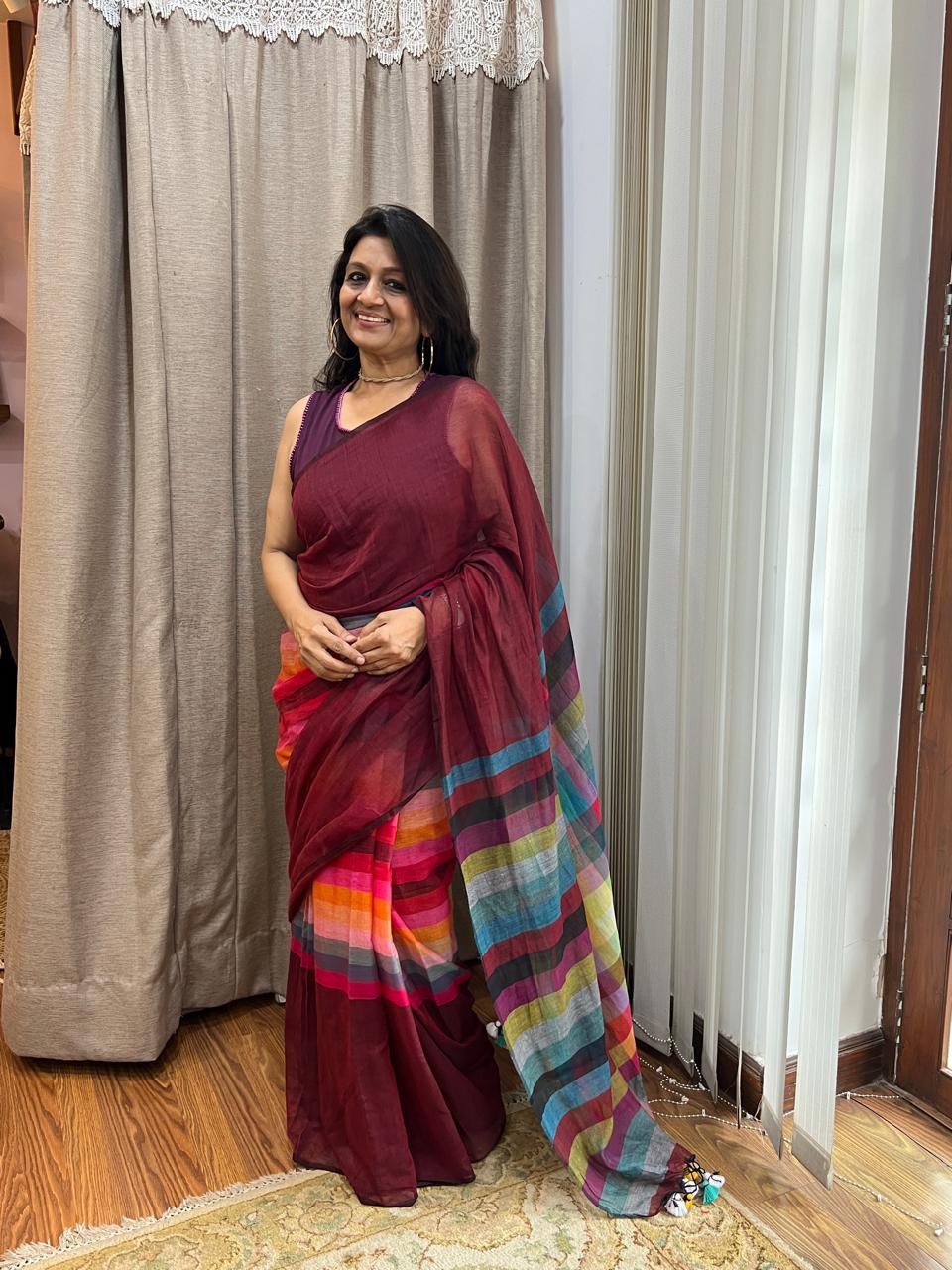 MUL COTTON SAREE