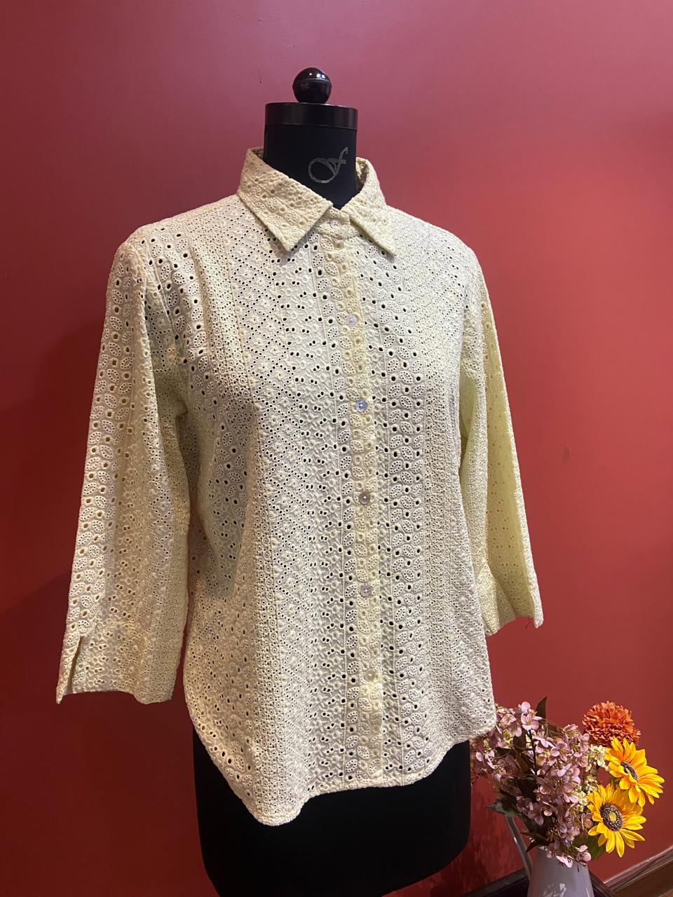 Hakoba Yellow Shirt