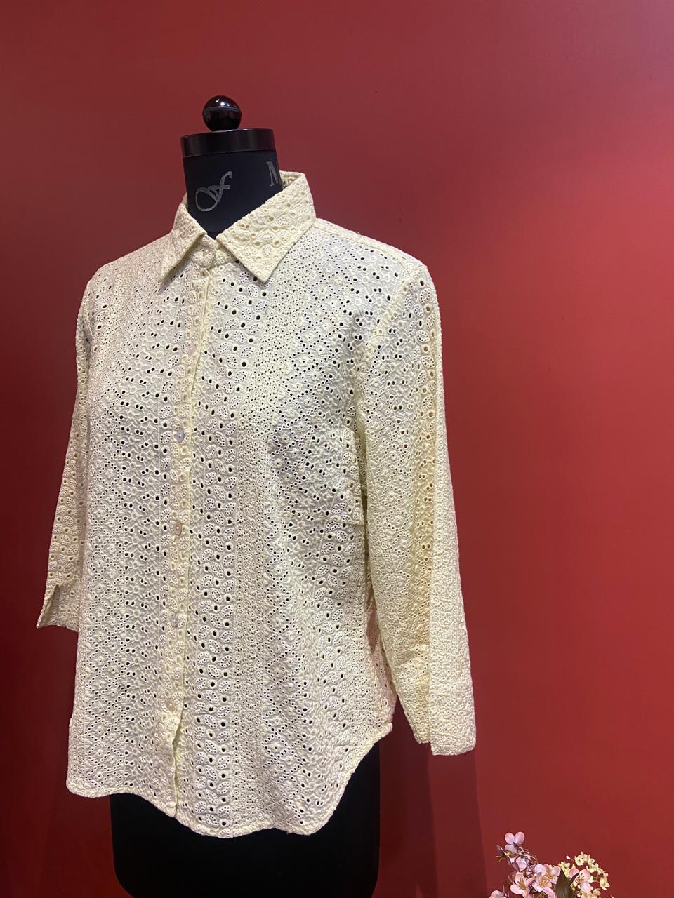 Hakoba Yellow Shirt