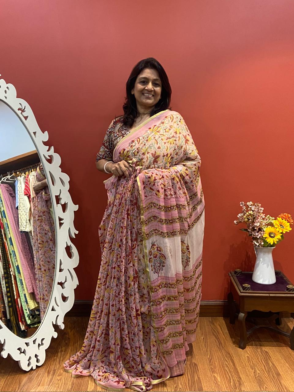 Chiffon Saree