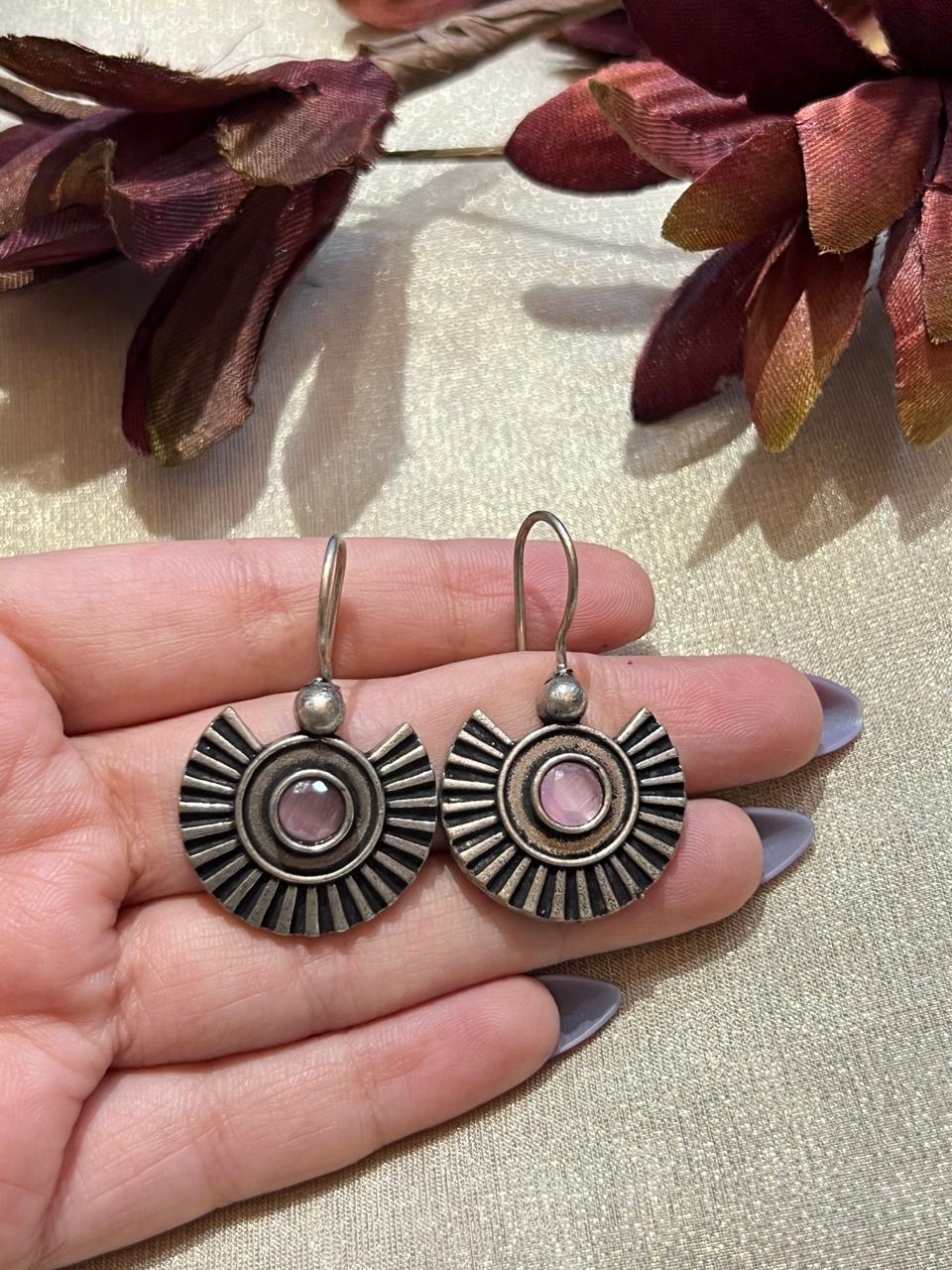 Oxidised Earrings