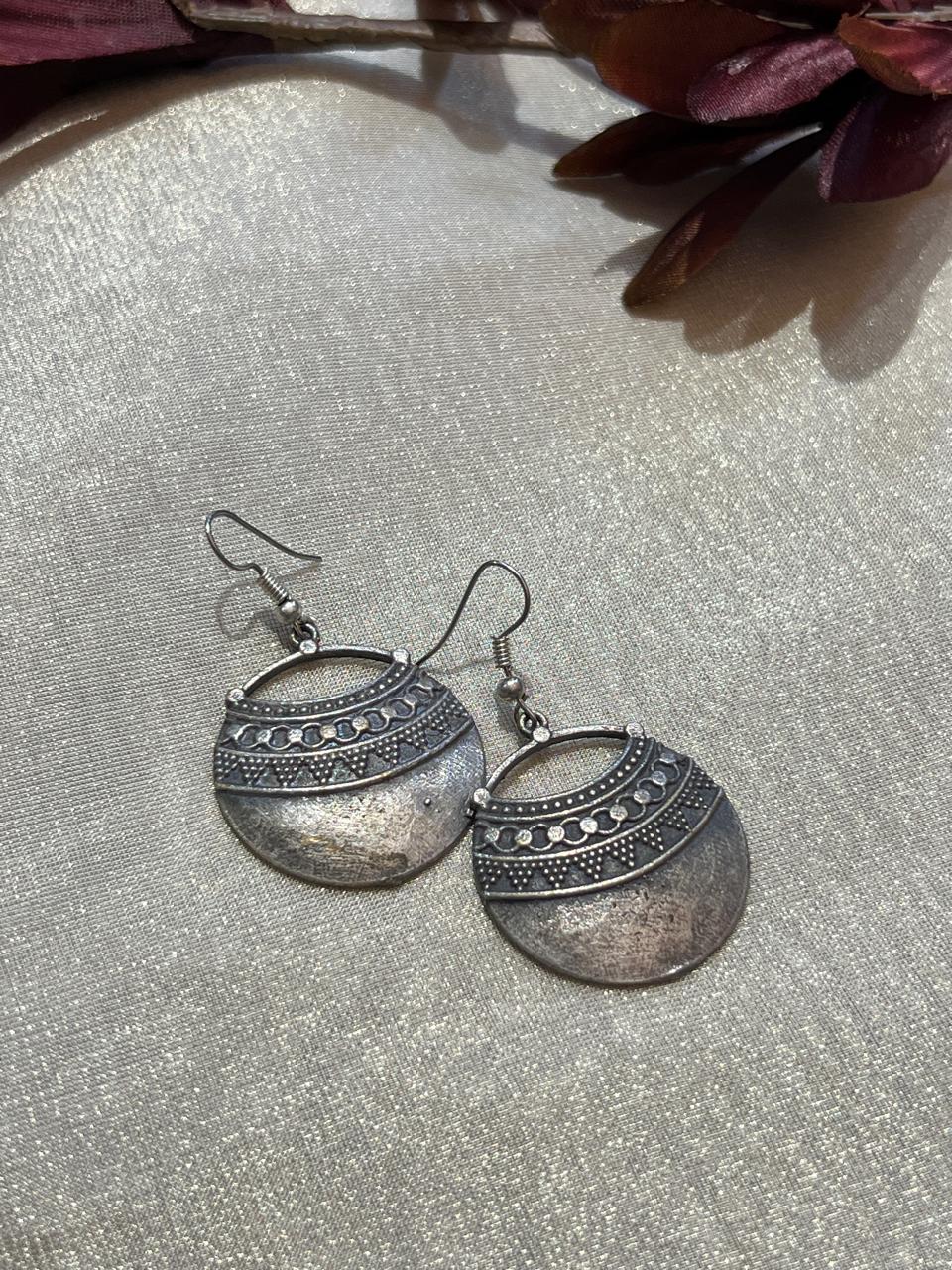 Oxidised Earrings
