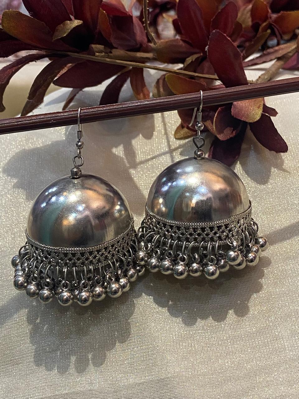 Oxidised Earrings