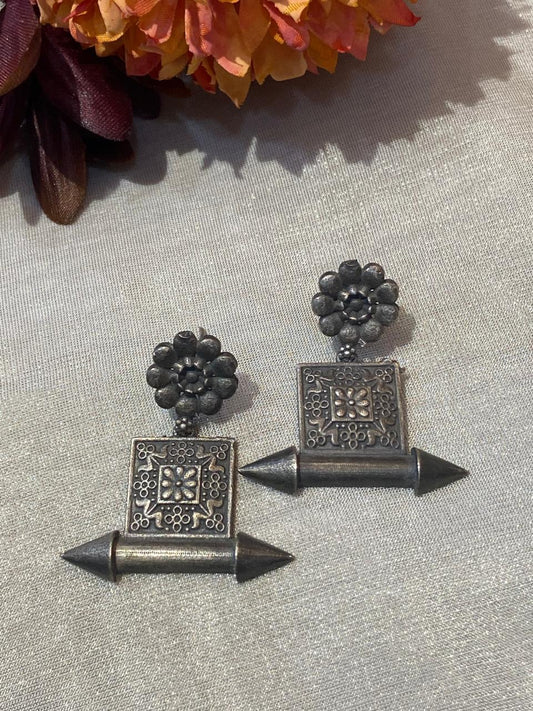 Oxidised Earrings