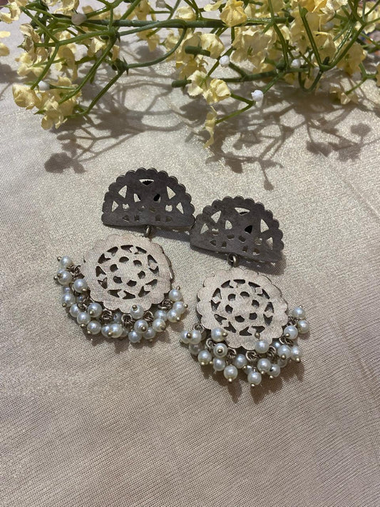 Oxidised Earrings