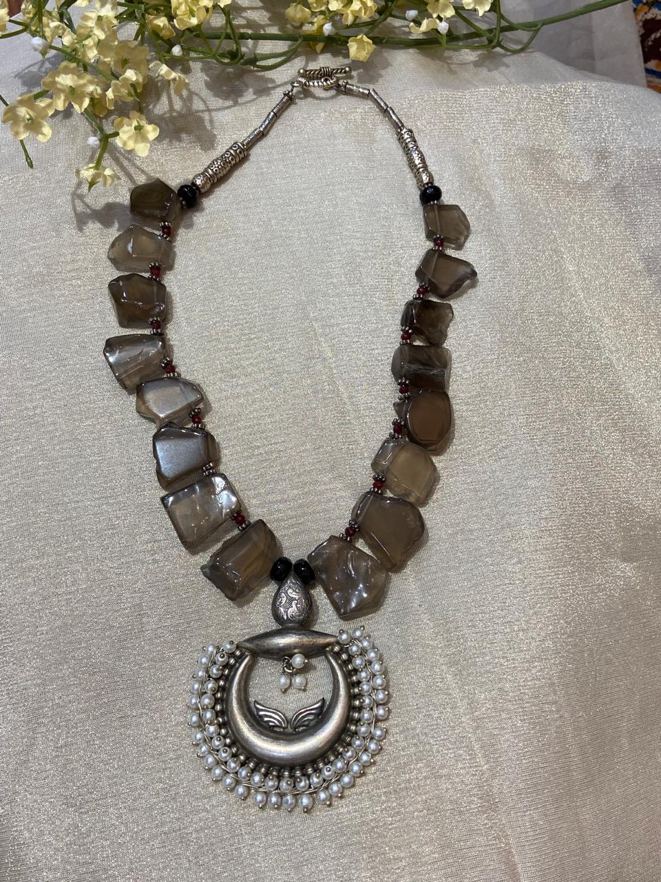 Oxidised Necklace