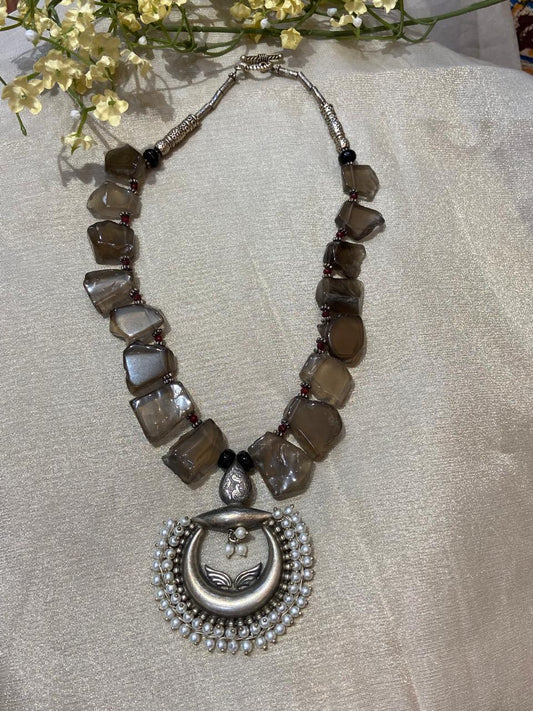 Oxidised Necklace