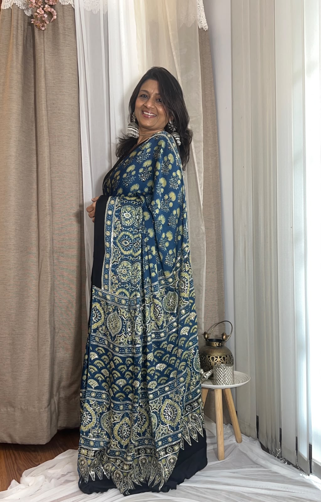 Ajarkh Saree