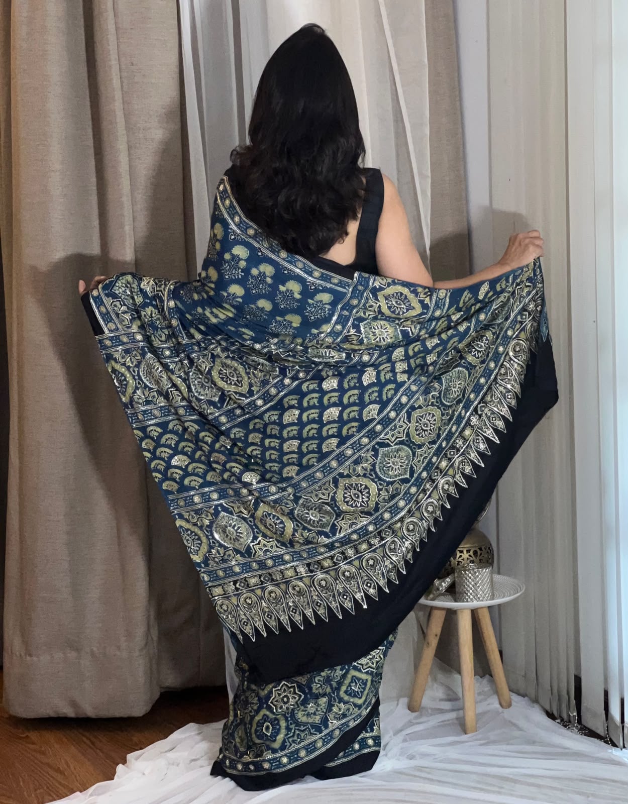 Ajarkh Saree