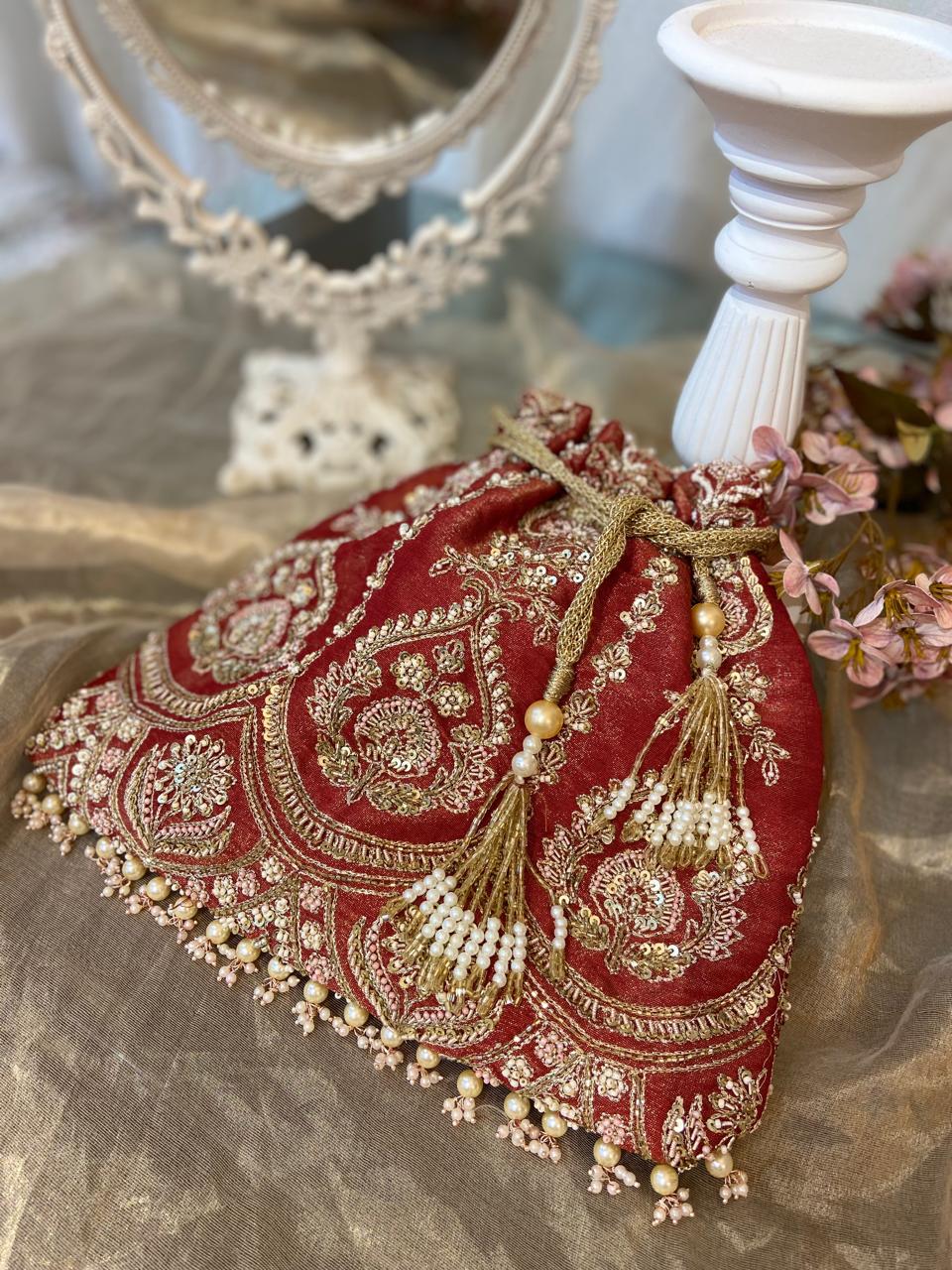 Embroided Potli Bag