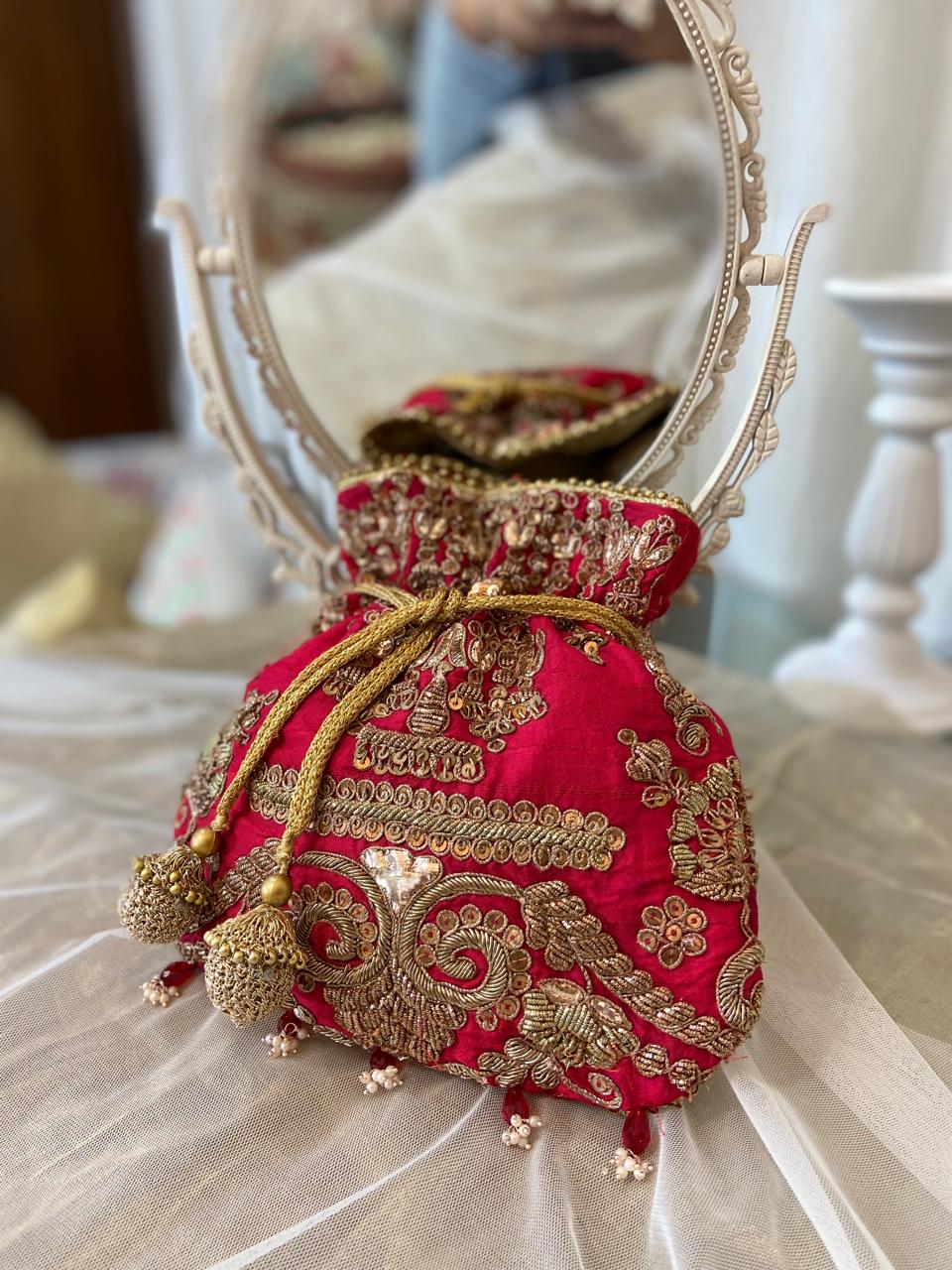 Embroided Potli Bag