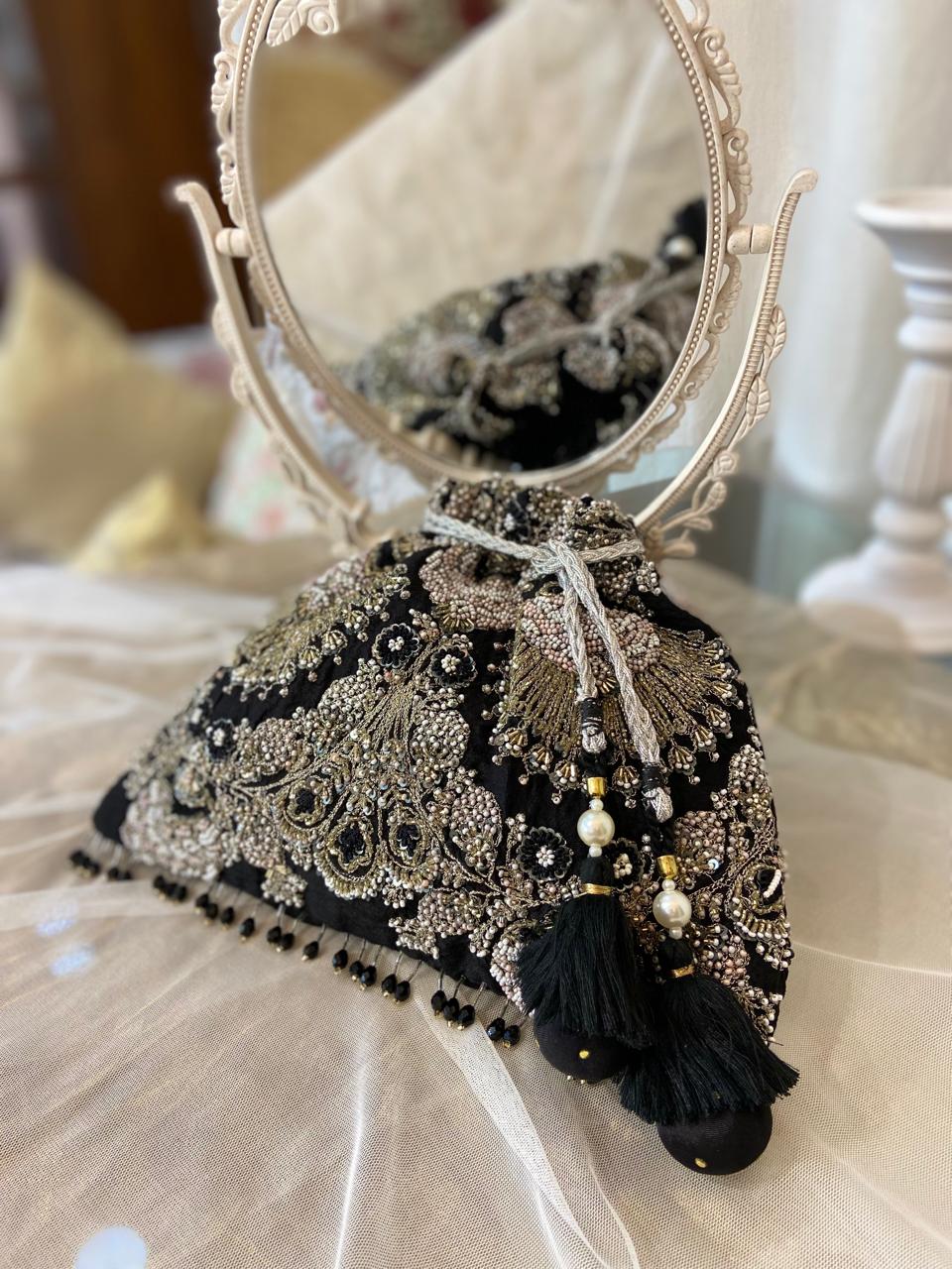 Embroidered Potli Bag
