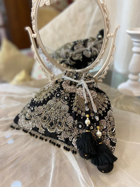 Embroidered Potli Bag