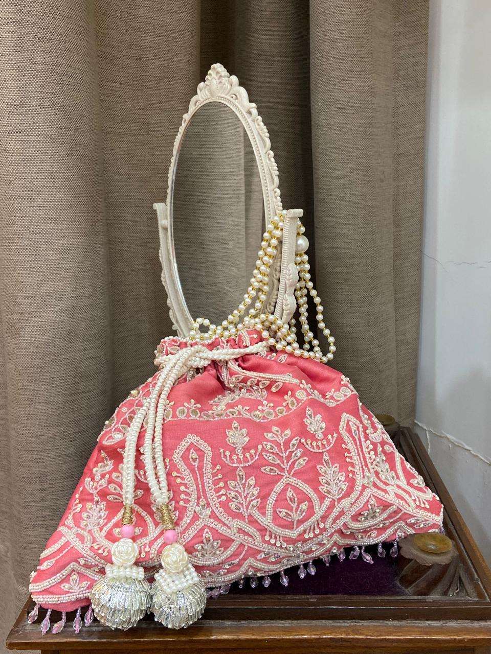 Embroidered Potli Bag